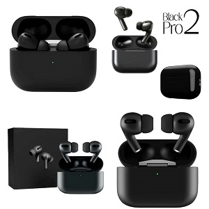 AirPods Pro-( 2nd Genereation ) SS Master Copy -Black -Mat