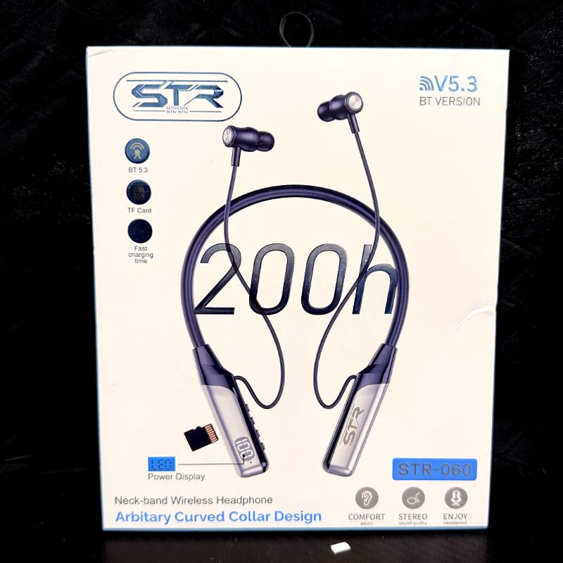 200 Hours STR BACKUP  Wireless Neckband- ORIGINAL